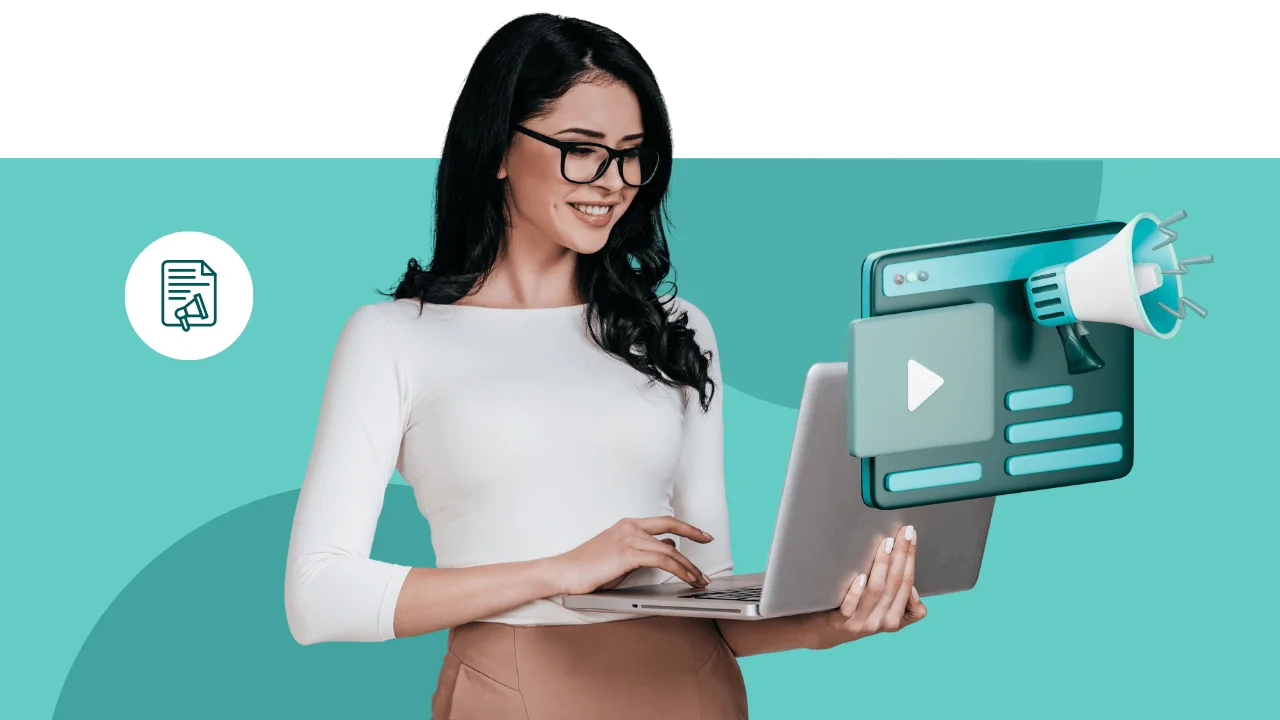 Content Marketing service illustration